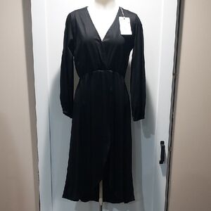Back Label Wellness Wear Black Ballet Dress 5-Star Resort Wear Made In Italy